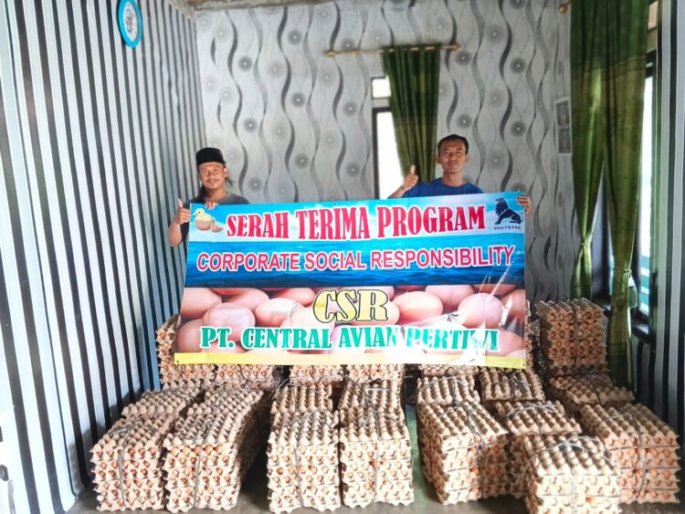 Ini Yang Luar Biasa : PT Central Avian Pertiwi Bekerja Sama Dengan RMI PC NU Lampung Selatan Salurkan CSR