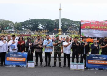 Polda Jatim Siapkan 14 Ribu Personil Gabungan Amankan Natal & Tahun Baru(Nataru) Di Jawa Timur