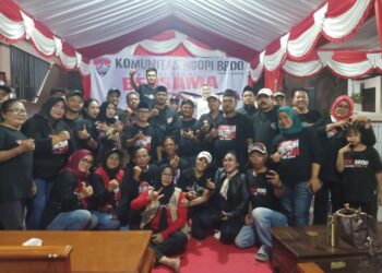 Silaturahmi Komunitas Ngopi Broo Bersama Pengurus dan Pembina Komunitas