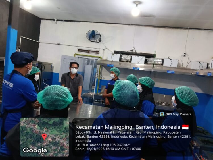 SPPG Nambo Mulai Beroperasi, 1.515 Siswa Di Pagelaran Nikmati Makan Bergizi Gratis