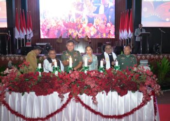 Natal Bersama di Kupang, Kasad Ajak Prajurit Jembatani Program Pemerintah dan Rakyat