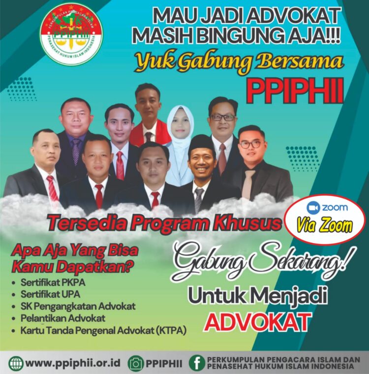 PPIHII Kembali Buka Pendaftaran Pengambilan Sumpah Janji Advokat Tahun 2026