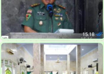 Pendiv2- Divisi Infanteri 2 Kostrad Memperingati Isra’ Mi’raj Di Mesjid Sabilul Huda