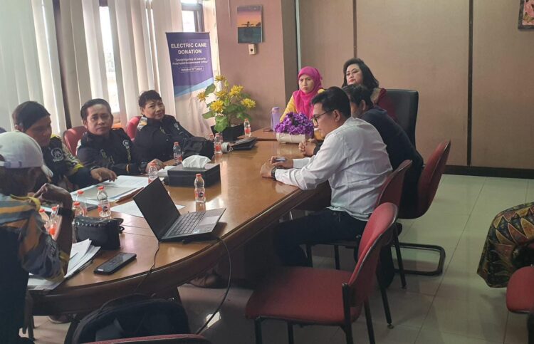 Lsm GMBI Jakarta Audensi Dengan Dinas Sosial Pemprov DKI