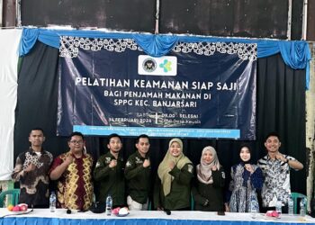 Bangun Dapur Sehat dan Aman, Empat SPPG di Banjarsari Ikuti Pelatihan Keamanan Pangan Siap Saji