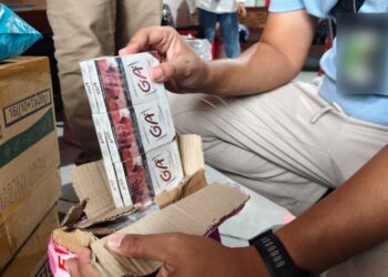 Bea Cukai Malang Kembali  Sikat Rokok Ilegal Lewat Jasa Ekspedisi