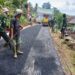 Tahap Akhir TMMD Ke-127, Jalan 680 Meter di Desa Parakanlima Masuki Proses Hotmix