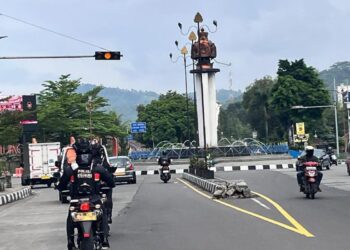 Patroli Dialogis Ngabuburit, Polres Sumedang Hadir Jaga Kamtibmas jelang Berbuka
