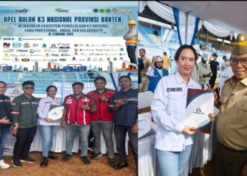 Apel K3 Nasional, Gubernur Banten Respon Positif Kehadiran PJK3 PT Satria Safety Utama
