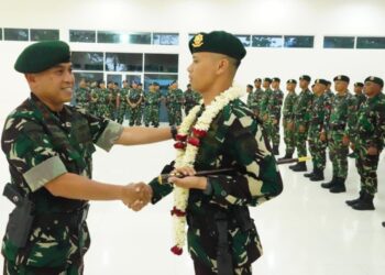 Yonzipur 10/JP/2 Kostrad Kembali Dari Aceh Tamiang