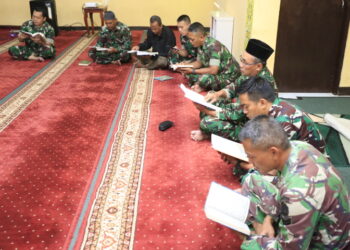 Semangat Ramadhan Kodim 0607/Kota Sukabumi Gelar Tadarus Live Streaming Bersama Pangdam III/Siliwangi