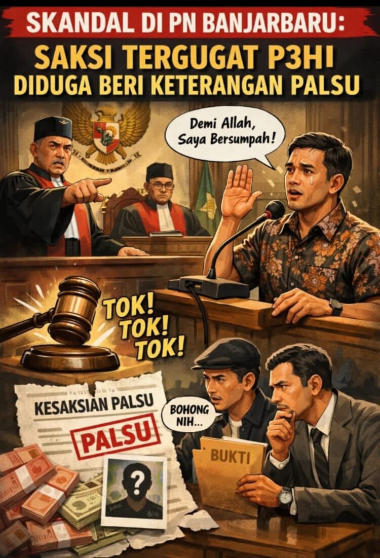 Hafidz Halim Hadirkan 46 Alat Bukti Surat, Ungkap Keterangan Palsu Petinggi P3HI Di Pengadilan Kotabaru