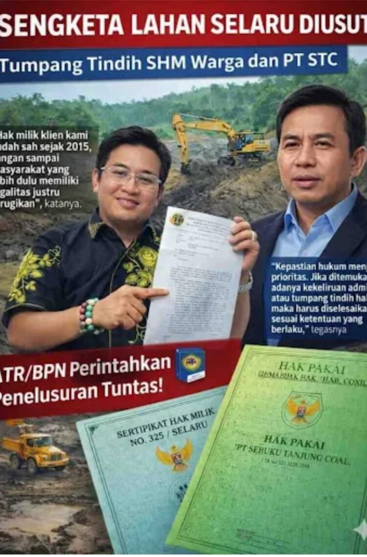 Sengketa Lahan Selaru Diusut, ATR/BPN Perintahkan Penelusuran Tuntas Dugaan Tumpang Tindih Sertifikat
