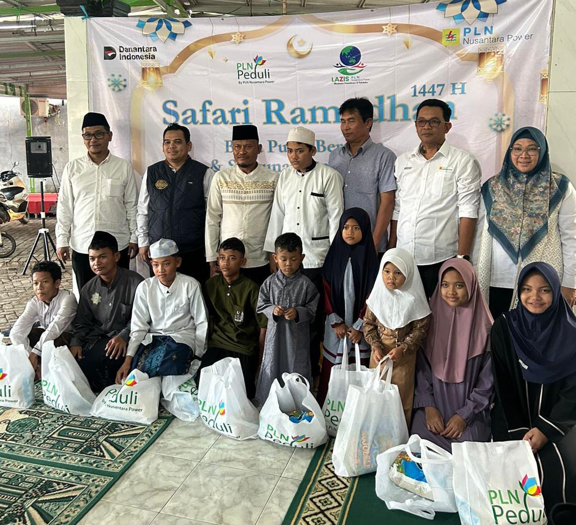 PLN Nusantara Power UP Muara Tawar Santuni 152 Anak Yatim, Perkuat Kepedulian Ramadan