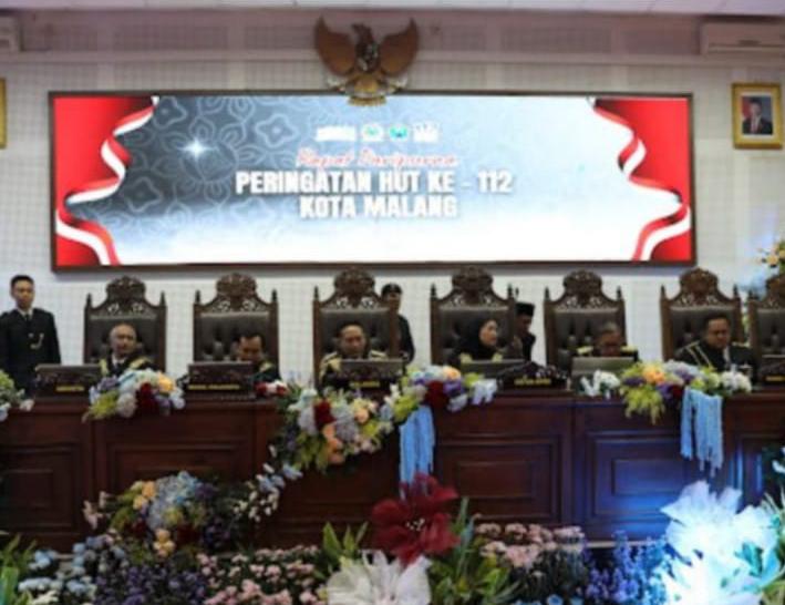 Rapat Paripurna HUT ke-112 Kota Malang: Refleksi, Kolaborasi, dan Evaluasi untuk Kemajuan Bersama