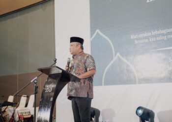 YGSU Laksanakan Halalbihalal di Medan, Salurkan 500 Paket Sembako Dihadiri Kader Gerindra dan Kepala Daerah