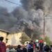 Si Jago Merah’ Lalap Gudang Pabrik Rokok Suket Teki di Buring, Kota Malang