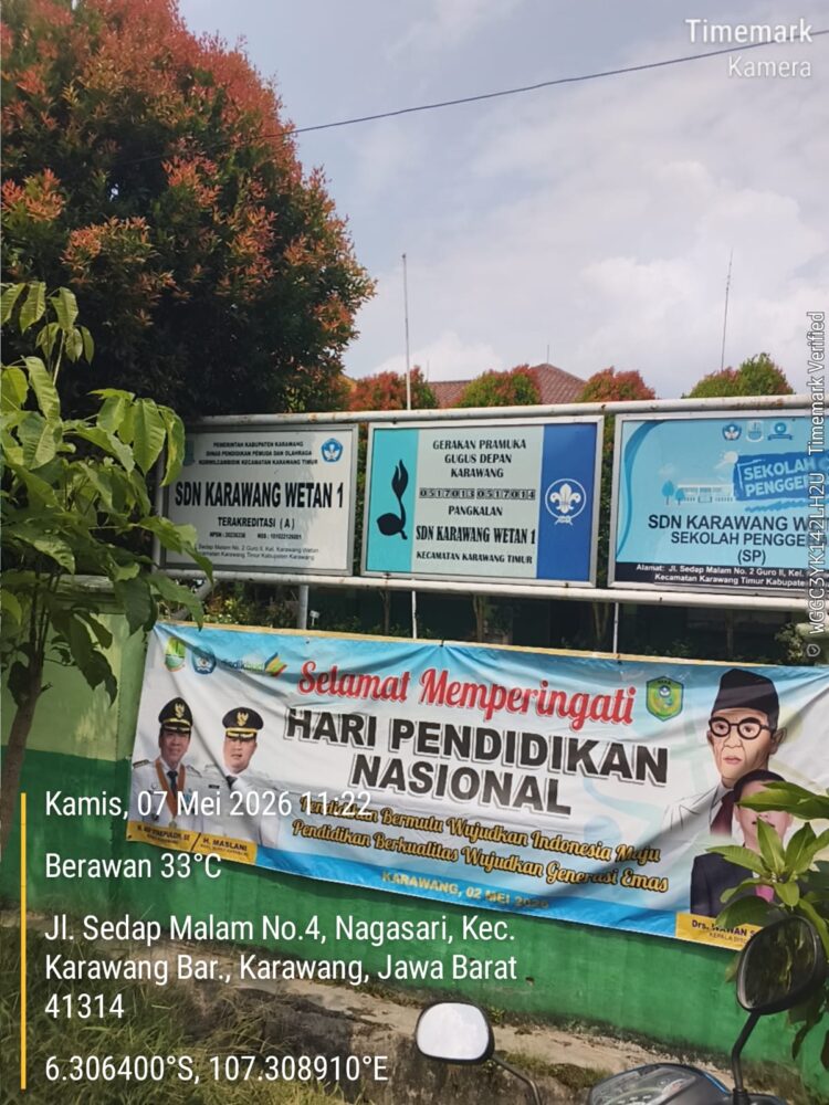 Wartawan Dihalang-Halangi Satpam SDN KARAWANG WETAN 1 Atas Perintah Kepala Sekolah Dan Operator Sekolah