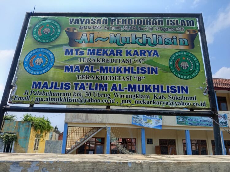 Kondisi Sekolah MTs Mekar Karya dan MA Al-Mukhlisin Di Sukabumi Memprihatinkan Wartawan Dihalangi Saat Konfirmasi