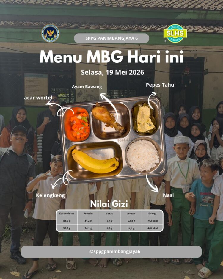 Dapur MBG SPPG Panimbangjaya 06 Utamakan Nutrisi dan Cita Rasa bagi Penerima Manfaat