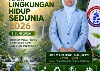 IKAPI:Kepedulian Lingkungan Bagian dari Iman dan Tanggung Jawab Kemanusiaan Di Hari Lingkungan Hidup Sedunia 2026