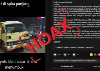 Mahasiswa Sibolga Bantah Keras Isu Penyelewengan BBM Di Jalan Rajawali,Itu Berita HOAKS