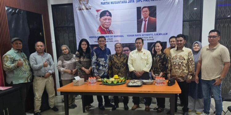 Partai Nusantara Jaya DPC Kota Bogor Resmi Berikan Mandat Kepada Pengurus Inti