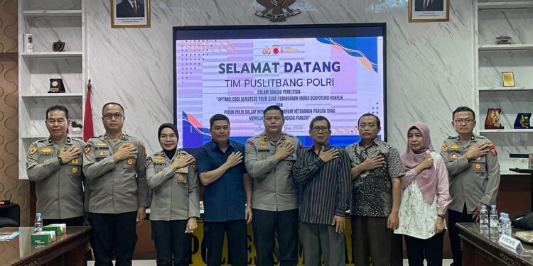 Puslitbang Polri Laksanakan Penelitian Optimalisasi Almatsus dan Peran Polri Mendukung Ketahanan Pangan di Polres Sumedang