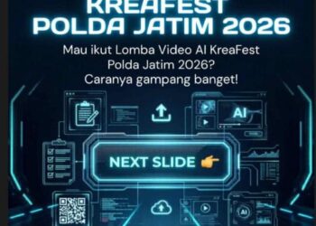 KREAFEST POLDA JATIM 2026 Ajak Generasi Muda Ciptakan Konten AI Edukatif Untuk Keamanan Publik