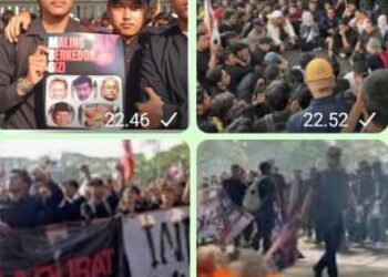 Ratusan Mahasiswa Malang Kepung DPRD,Tuntut Hentikan MBG, Evaluasi Kebijakan, Karena Rakyat Menangis