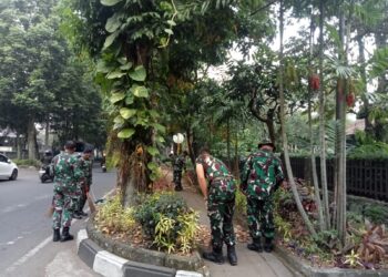 TNI – AL Dukung Program Gerakan ASRI (Aman Sehat Resik Indah)