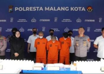 Putus Rantai Lintas Daerah, Polresta Malang Kota Bongkar Jaringan Besar Narkotika & Obat Keras Ilegal