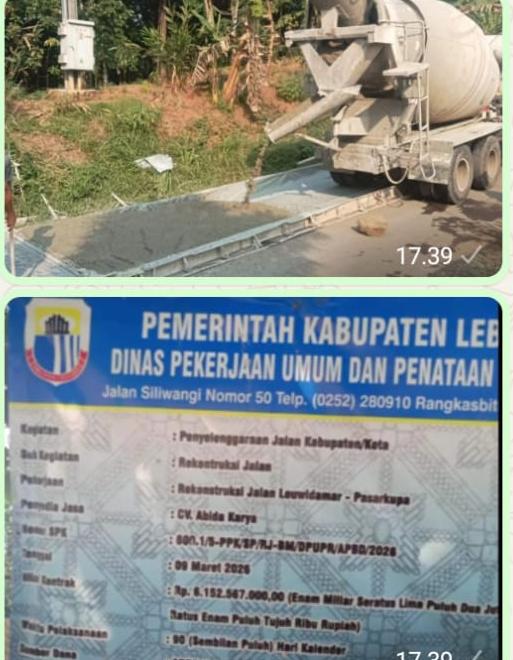 Proyek Jalan 6,1 Milyar, Pelaksana Lempar Bola Ke Pengawas, Kabid PUPR & Konsultan Bungkam