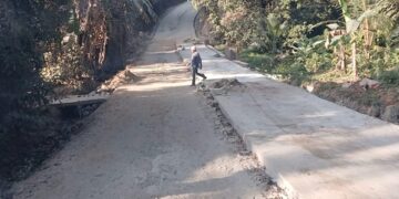 Miris Jalan  Kabupaten 20 Km Di Pandeglang Terabaikan Bertahun Tahun, Pemda Tutup Mata, KEMENHAN & TNI Yang Akhirnya Hadir
