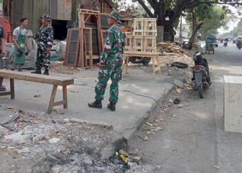 Sosialisasi Dukung Program KDM, Perbaikan Akses Jalan,Normalisasi Saluran,Pemasangan Bollard dan Penggantian Trotoar
