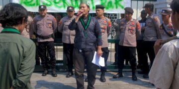 Peringatan 30 Tahun Kudatuli, Ketua DPRD Lebak Didemo; HMI Komisariat Insan Cita Soroti Dugaan Penculikan Dan Temuan BPK