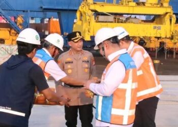 Kapolres Pelabuhan Tanjung Priok hadiri, Soft Launching Terminal 2 Petikemas Tanjung Priok