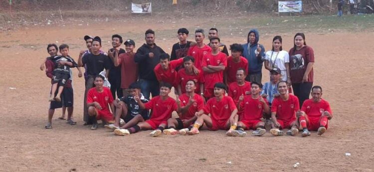 Tim Sinarmuda Lolos ke Semifinal,Menang Adu Penalti atas Sakepang Di Turnamen Sepak Bola Antar RT Se-Desa Cimenga