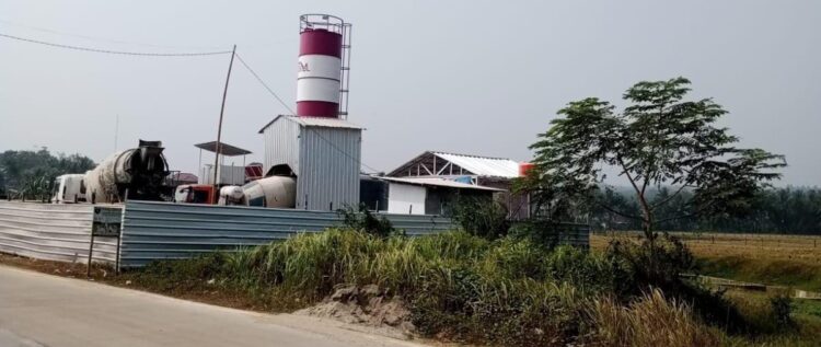 Jangan Tutup Mata Batching Plant PT BCL Diduga Berdiri Di Lahan Sawah Produktif, GRIB JAYA Desak Pemerintah Turun Tangan