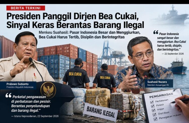 Presiden Panggil Dirjen Bea Cukai, BCW: Jangan Hanya Perketat Pintu Masuk, Bongkar Pemodal, Pemilik Dan Rantai Distribusinya