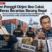 Presiden Panggil Dirjen Bea Cukai, BCW: Jangan Hanya Perketat Pintu Masuk, Bongkar Pemodal, Pemilik Dan Rantai Distribusinya