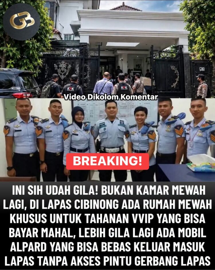 OMBUDSMAN Sidak Lapas Cibinong, Temukan Kamar Bak Apartemen Di Area Belakang