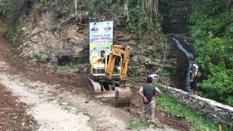 Permudah Akses dan Dongkrak Ekonomi Masyarakat, Pembangunan Jalan Bang Andra, Warga Sambut Positif