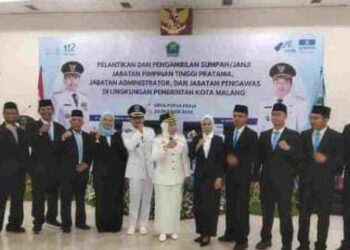 Mutasi Besar Pemkot Malang: 176 Pejabat Dilantik Perkuat Pelayanan, Lengkap dengan Sekretaris Dinas Kepala Bidang
