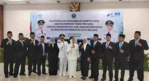 Mutasi Besar Pemkot Malang: 176 Pejabat Dilantik Perkuat Pelayanan, Lengkap dengan Sekretaris Dinas Kepala Bidang