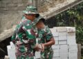 Wujudkan Hunian Layak, Satgas TMMD ke-130 Kodim 0818-Kabupaten Malang Bangun Rumah Warga Tak Mampu
